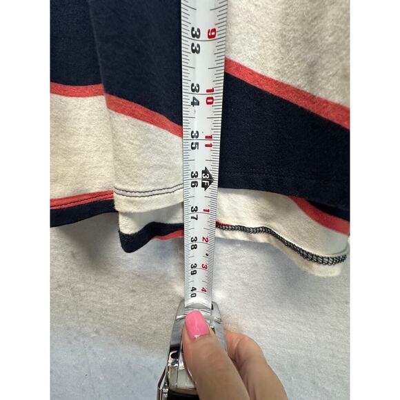 Tommy Hilfiger Nautical Stripe Fit & Flare Dress | Size L - Picture 6 of 9